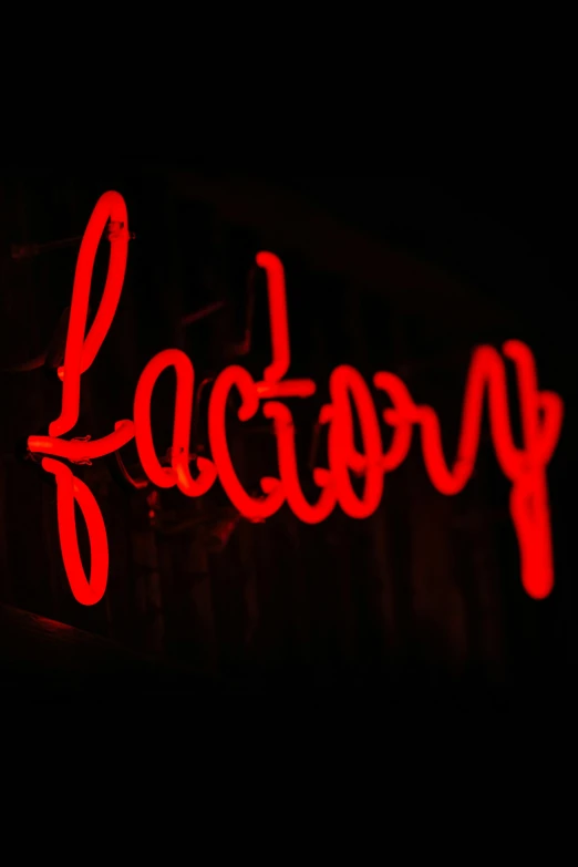 the words accept spelled with red lights on a dark background