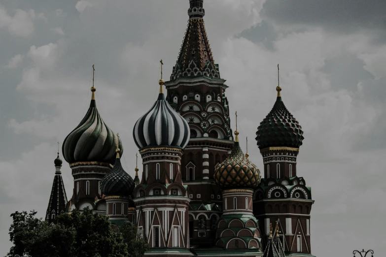 the view of st basil cathedral from across the water