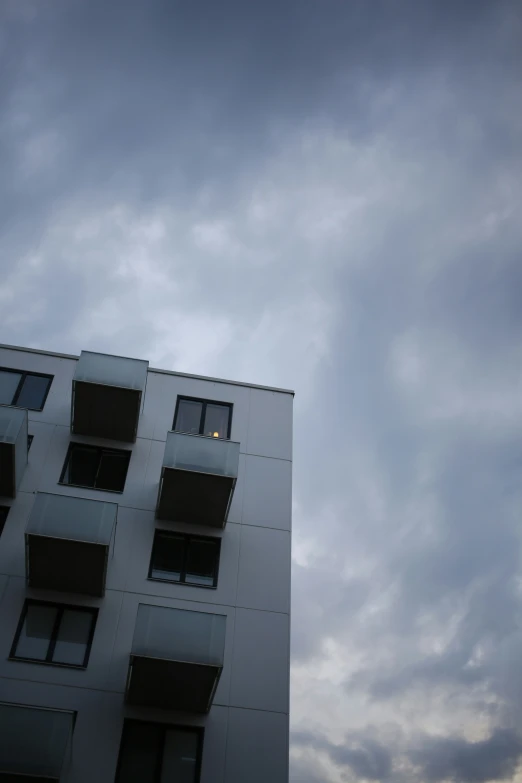 the windows on this building look like they could have broken off