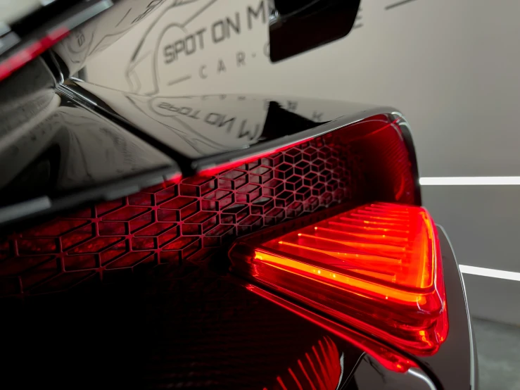 the taillights on an all - new, all - new sports utility vehicle