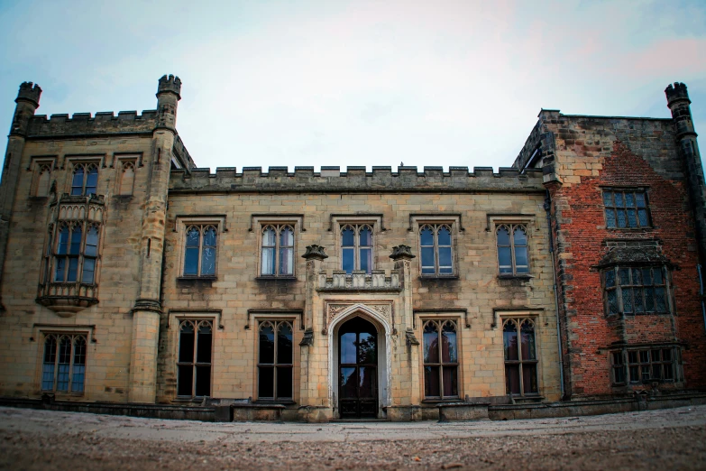 this is an old building made of stone