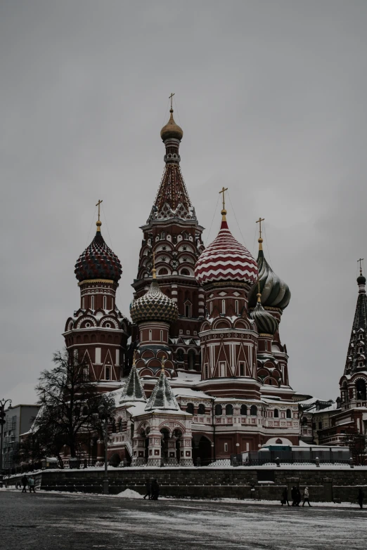 the tower of the building has many steeples