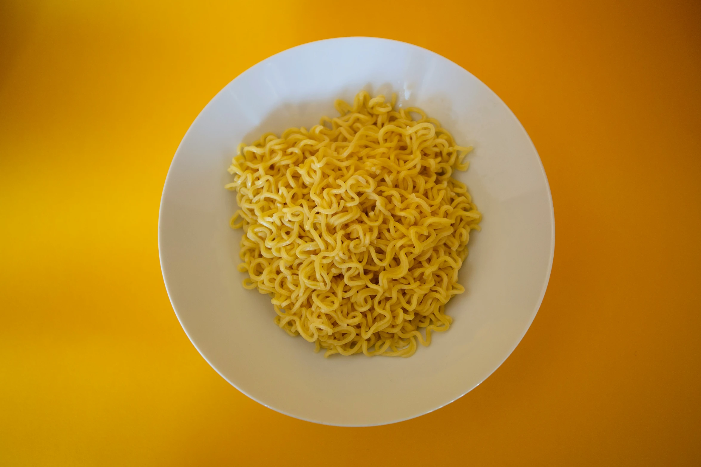 this is a closeup view of a plate of noodles