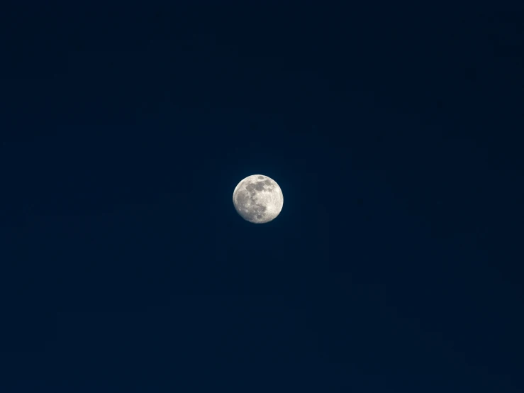 a large, bright moon is shown in the sky