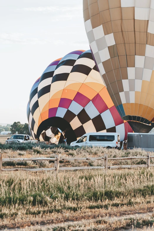 a bunch of  air balloons in the sky