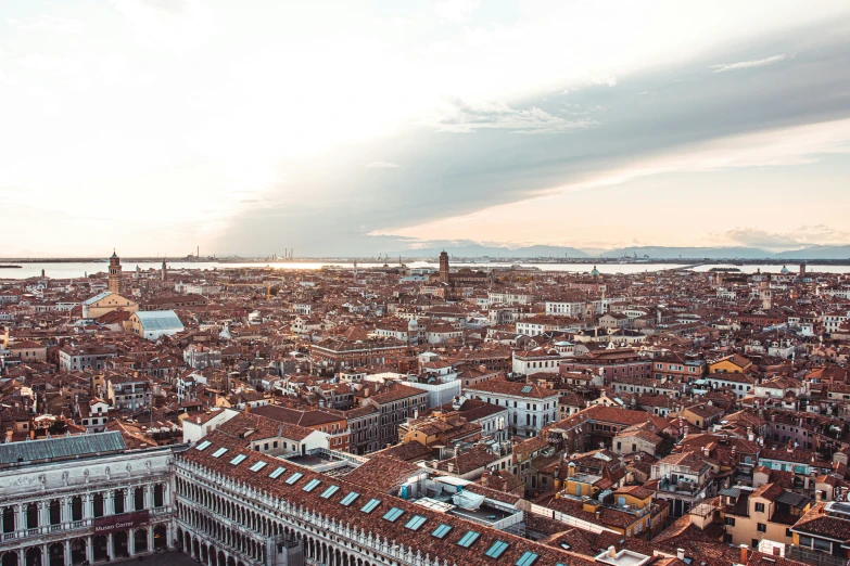 a po of an aerial view of a city