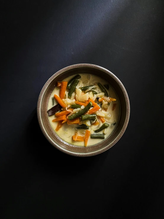 a bowl filled with different types of vegetables