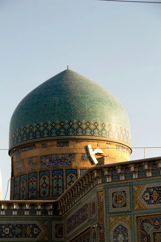 the dome of the dome on top of a building