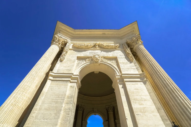 an ancient monument with a tall tower