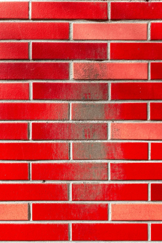 the texture of red bricks has been changed to make it appear like soing is coming out of a brick wall