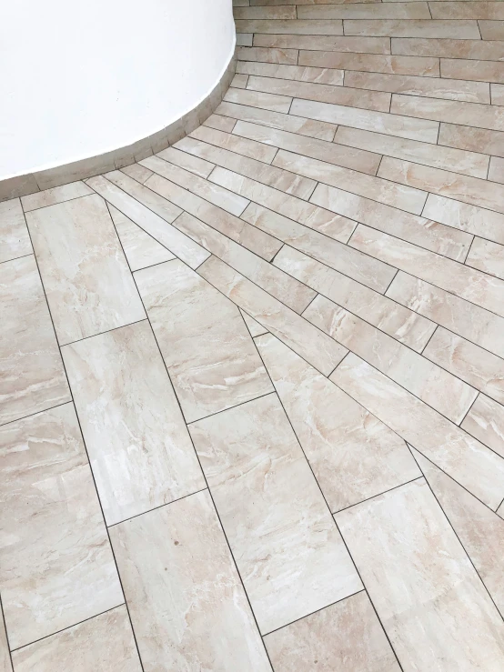 large and elegant tile in a large white area