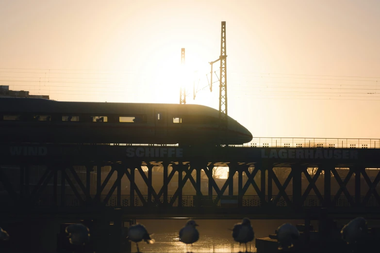 a train that is on top of the train tracks