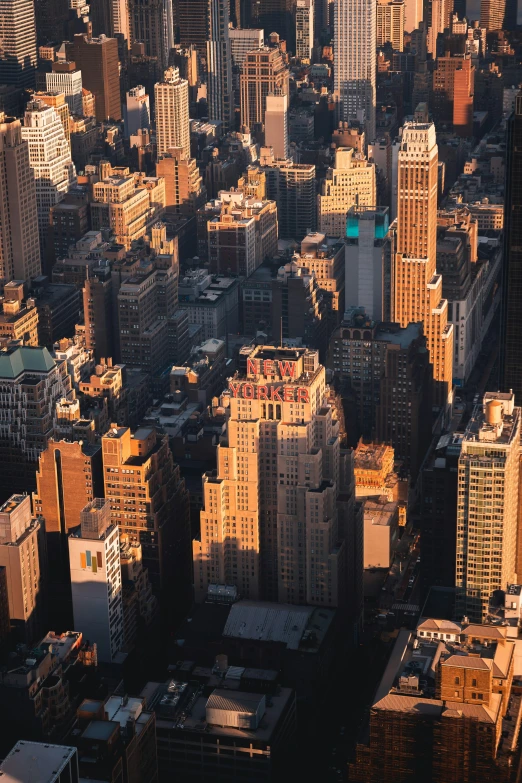 this is an aerial view of the city in the daytime