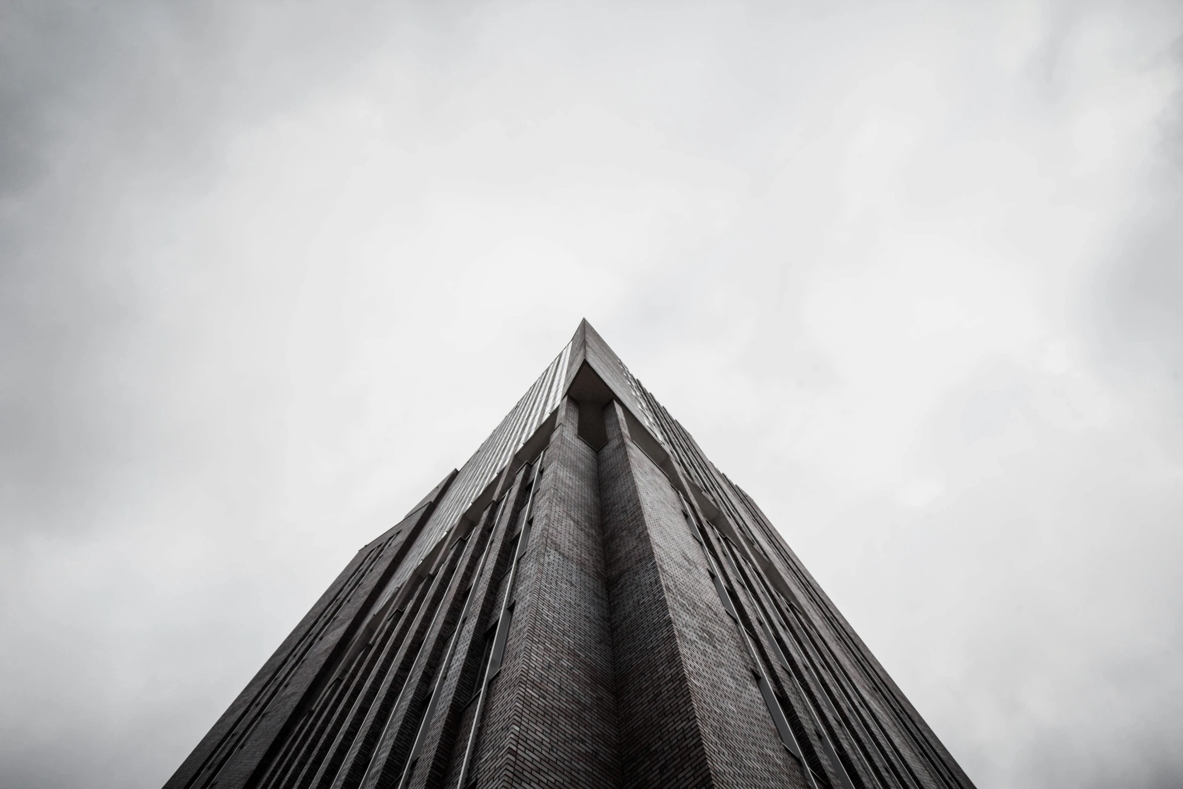 a large black object stands in the air