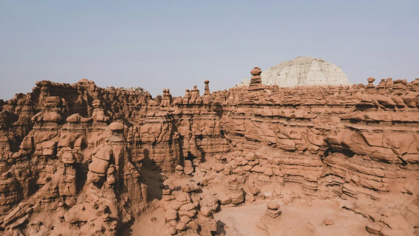 an image of a group of animals standing on top of rocks