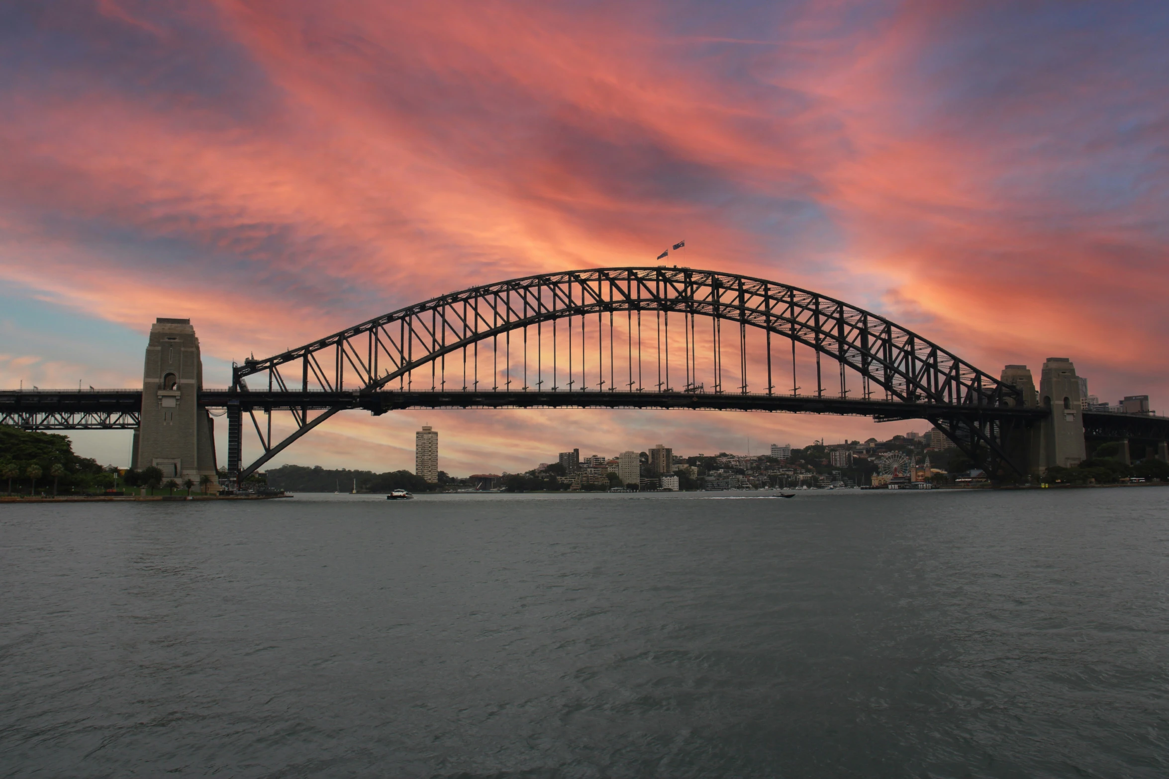 an image of a bridge going over the water