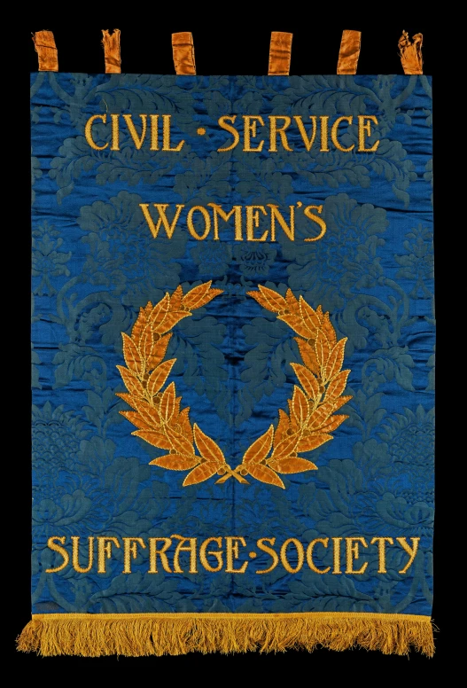 the civil service woman's supply banner is shown