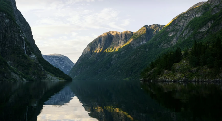 a view of some mountains that are very close