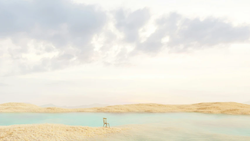 a woman walking on an ocean side beach