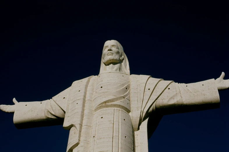 a po of a statue of the christ christ