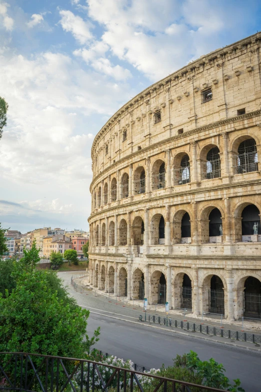 the inside of an arena in italy