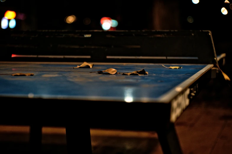 a close - up s of a table tennis game