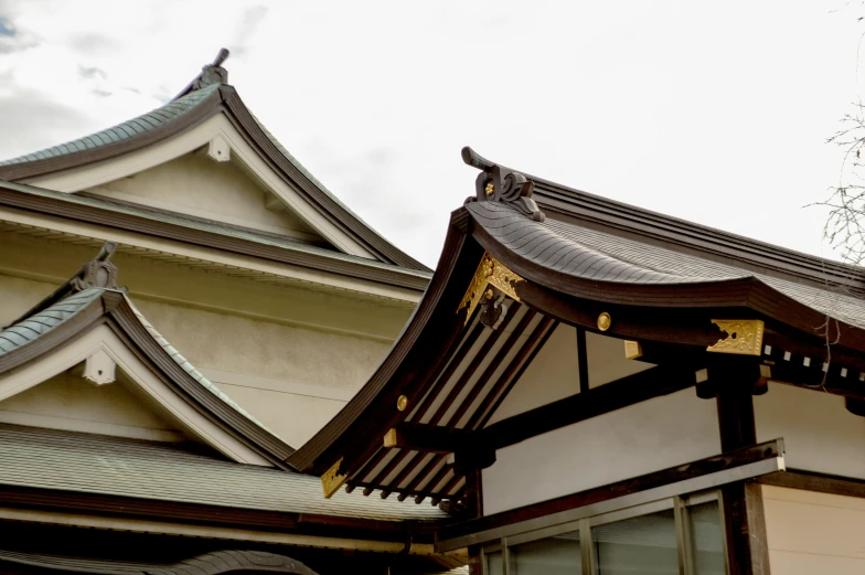 oriental roofs are a common way to make a home