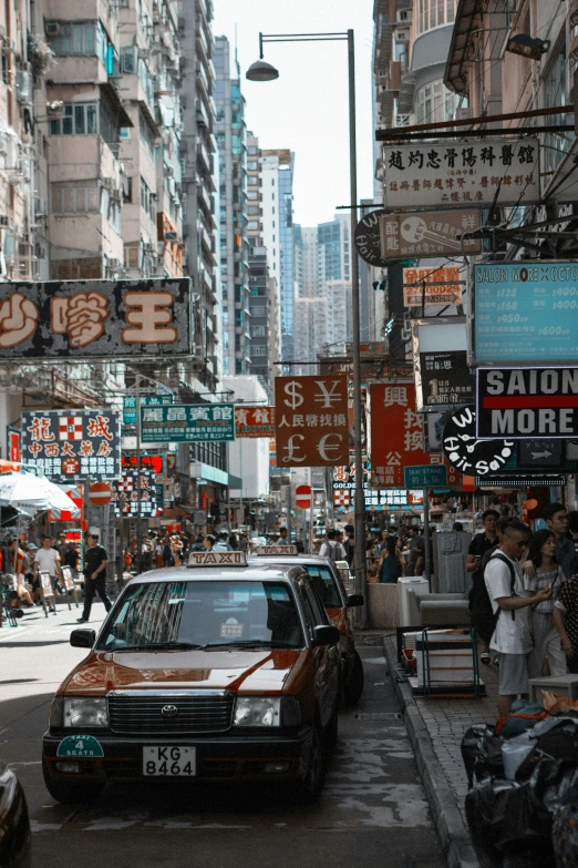 cars parked on the side of a street