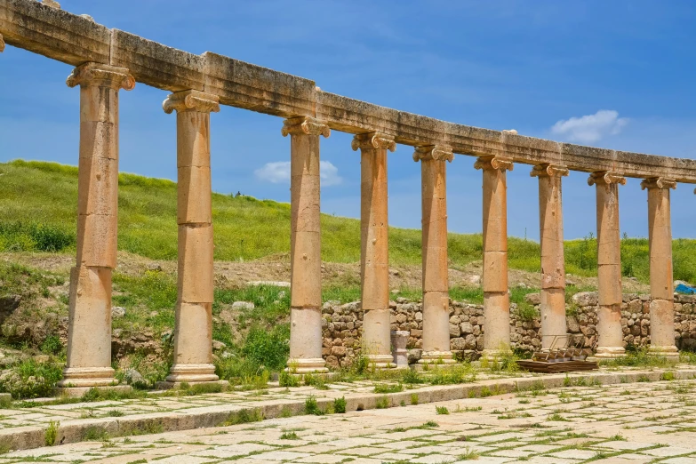 ancient ruins on a hilltop in turkey