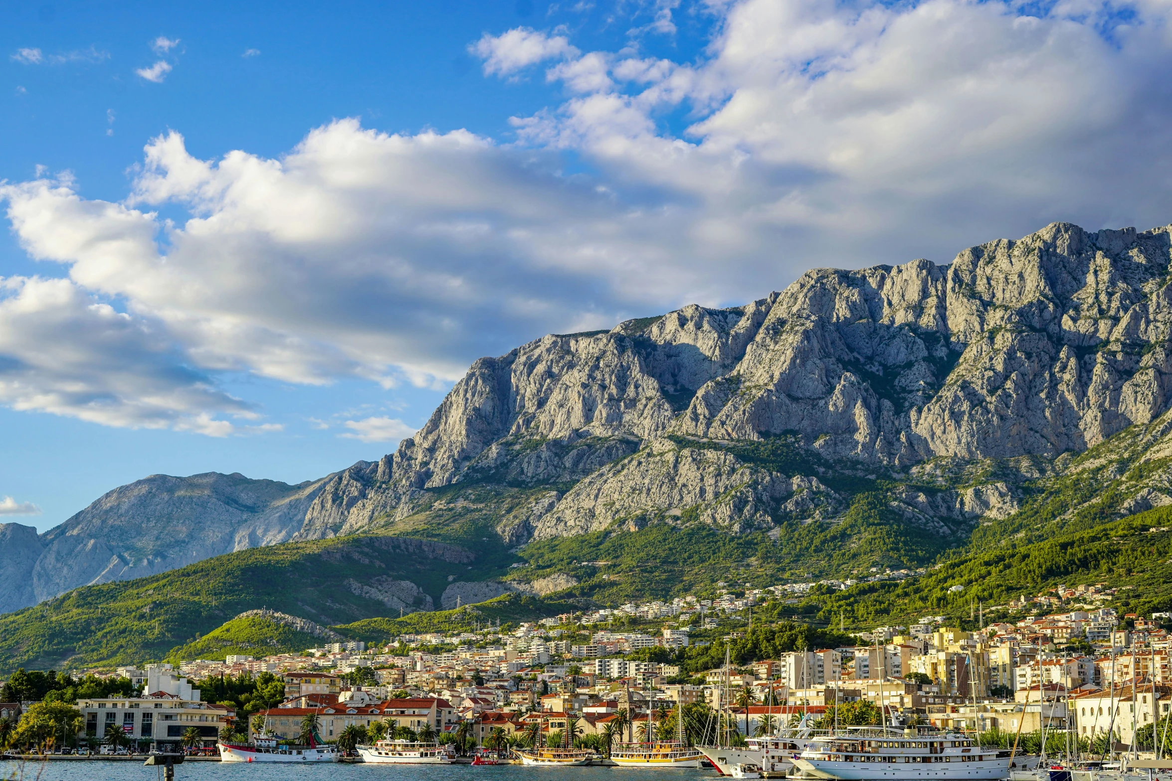 view of city with mountains in the distance