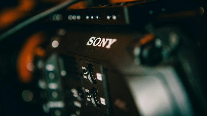 the sony logo is visible on a television set