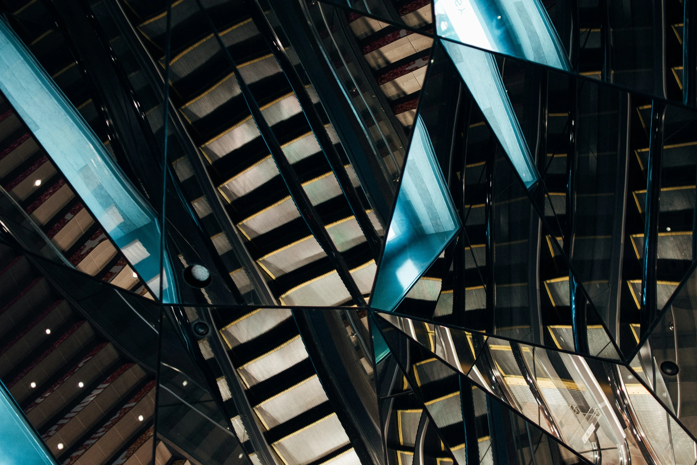 this is an image of ceiling made from metal material