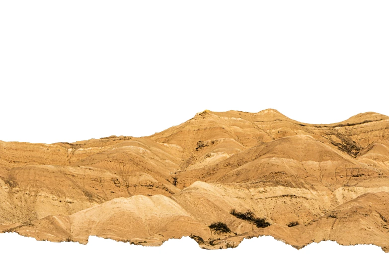 some sand mountains are all in one place