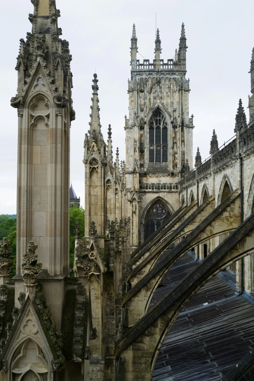 a gothic style building in an old european country