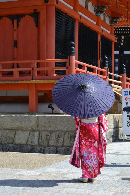 there is a woman walking with an umbrella