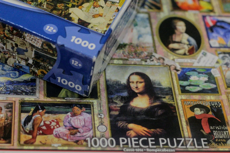 the mona baker jigsaw has been made into puzzles