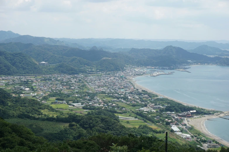 the town of port louis is on the side of the water