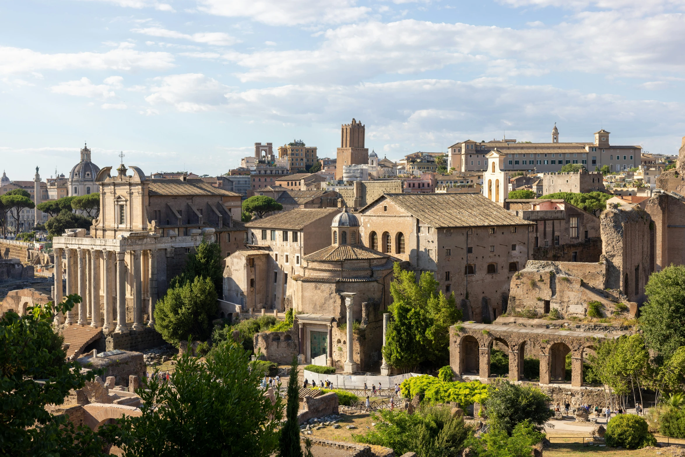 an ancient city looks like it could be the most populated area