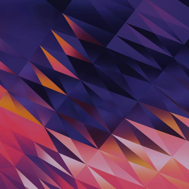 the purple, red and orange triangles are shown