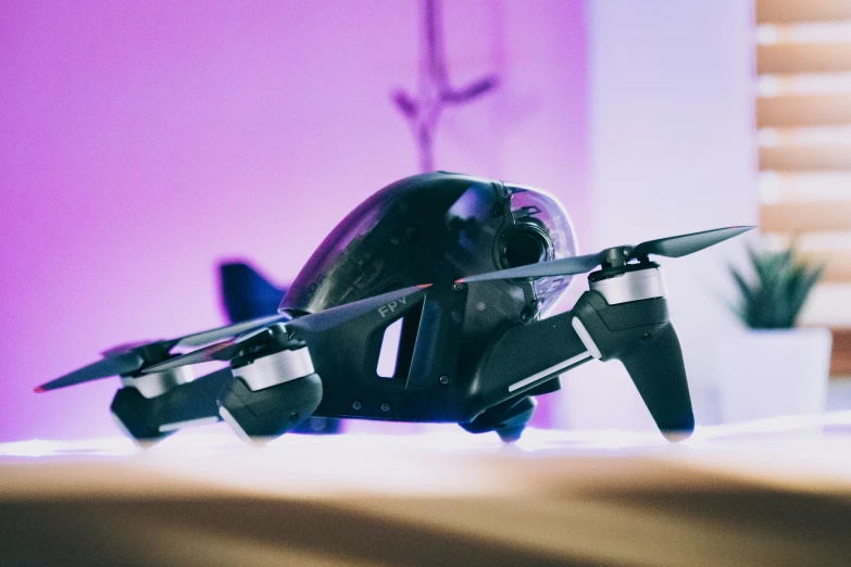 a toy plane sitting on top of a table