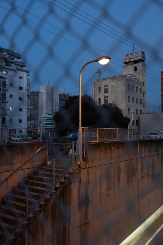 a tall building sitting next to a road