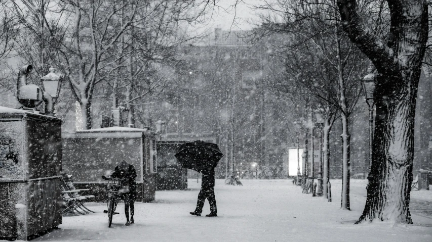 there is an image of a man walking on the street