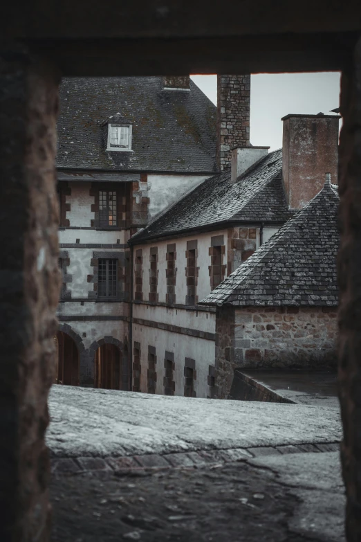 an image of buildings that are snowed outside