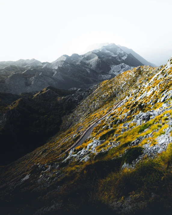 a bus on the top of a mountain