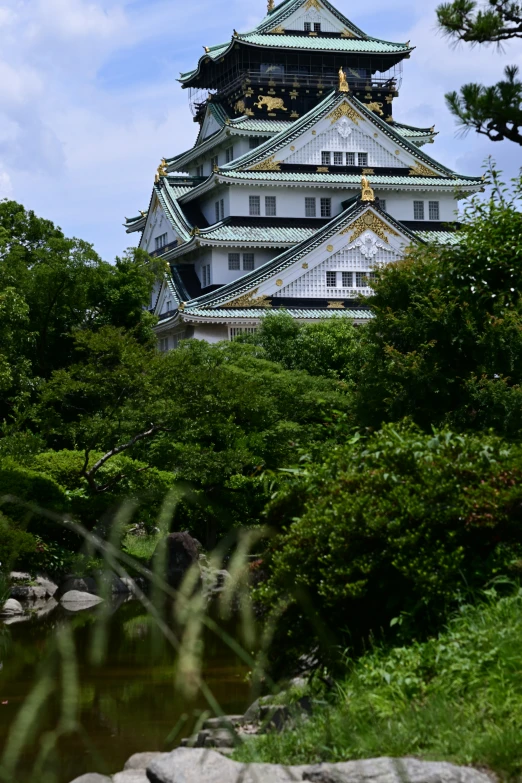 a view of the castle from the river