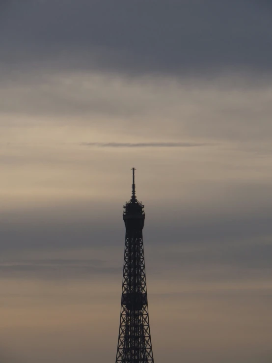 the eiffel tower as seen from the top of the tower