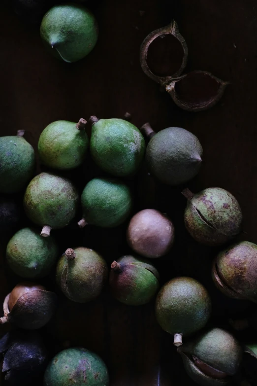 a close up of some fruit in a bowl