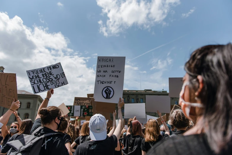 protestors gather on the square to protest in front of the u s capitol building