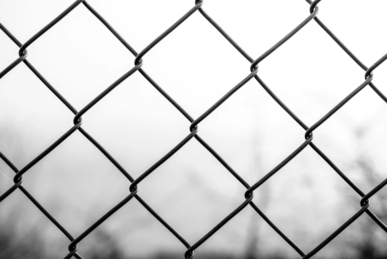 an image of a close up of a fence