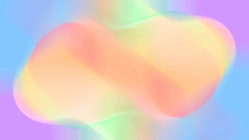 an abstract colorful blurry background with blue, pink, yellow and orange